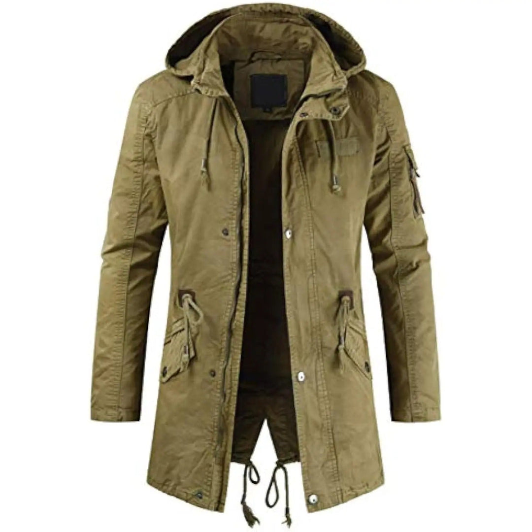 Lang Cargo Parka Jakke