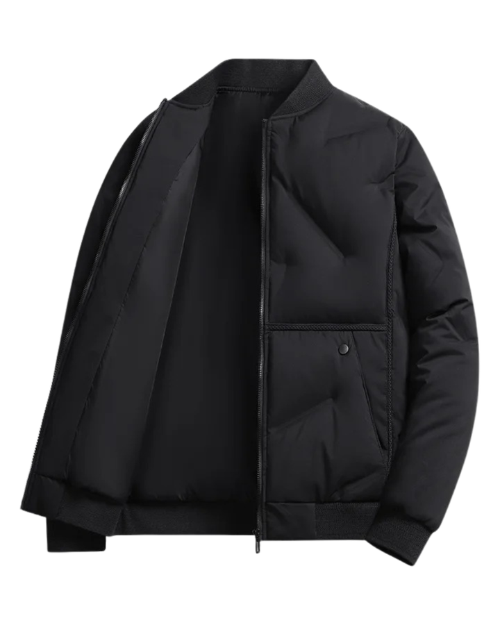 Elegant Bomulds Baseballjakke