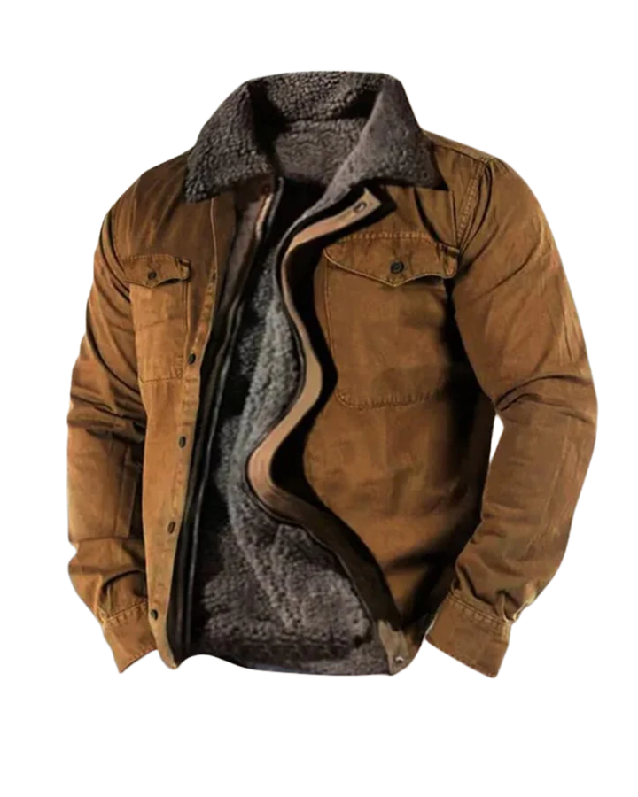 Vintage Western Bomuldsjakke