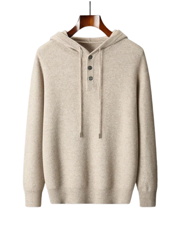Elegant Merino Uld Hoodie