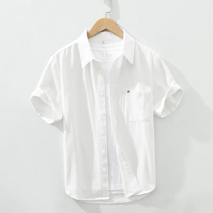Kortærmet Bomulds skjorte
